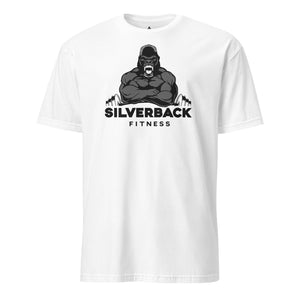 White SilverBack Fitness T-Shirt