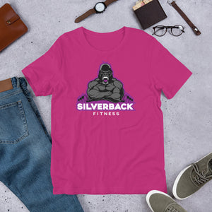 SilverBack T-Shirt (Purple Logo)