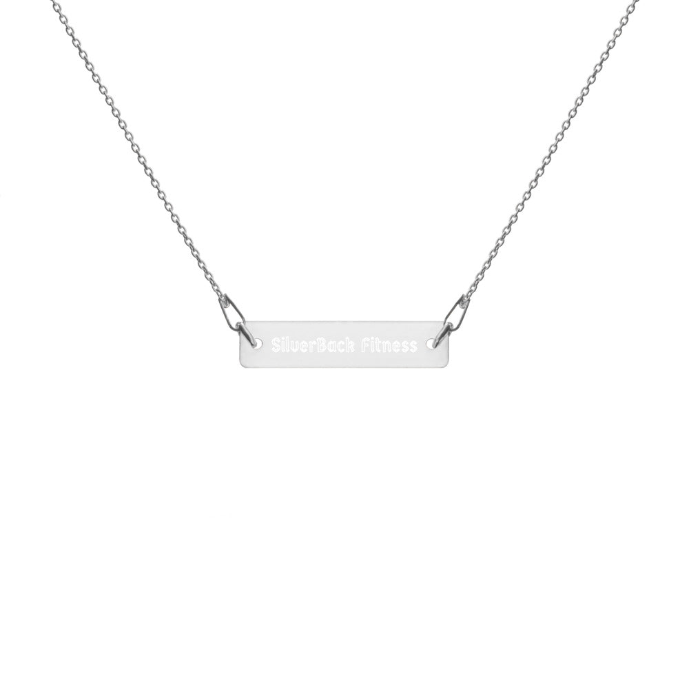 SilverBack Engraved Chain Necklace