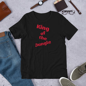 King of the Jungle T-Shirt (Red Letters)