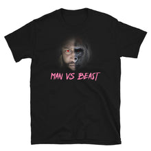 Man vs Beast Pink (Breast Cancer) SilverBack T-Shirt