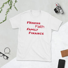 Fitness,Faith,Family,Finance T-Shirt