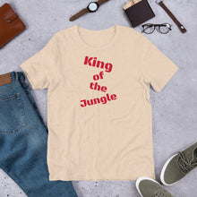 King of the Jungle T-Shirt (Red Letters)