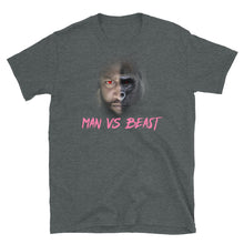 Man vs Beast Pink (Breast Cancer) SilverBack T-Shirt