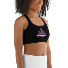SilverBack Women's Sports bra (Purple Logo)